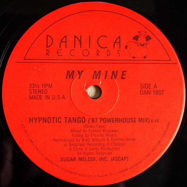 My Mine : Hypnotic Tango ('87 Powerhouse Mix) (12")