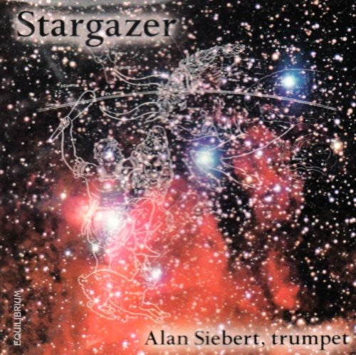 the album cover for Alan Siebert - Stargazer
