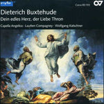 the album cover for D. BUXTEHUDE - Dein Edles Herz Der Liebe Throw