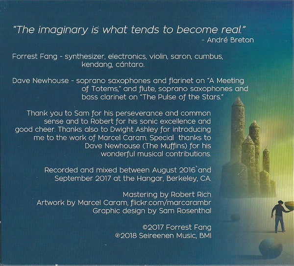 Forrest Fang : Scenes From A Ghost Train (CD, Album, Ltd)