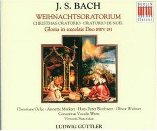 the album cover for J.S. Bach - Complete Christmas Orantorio3
