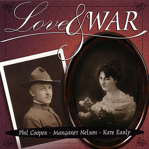 the album cover for Margaret Nelson - Love & War