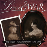 the album cover for Margaret Nelson - Love & War