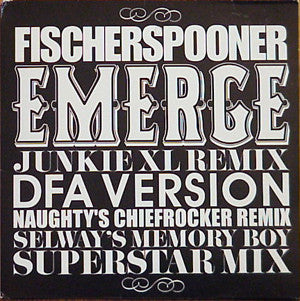 Fischerspooner : Emerge (2x12", Single)