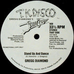 Gregg Diamond : Danger / Stand Up And Dance (12", Promo)