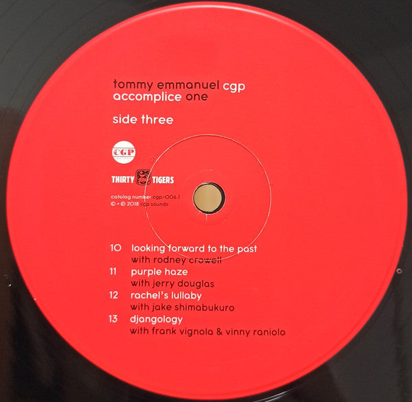 Tommy Emmanuel CGP* : Accomplice One (2xLP, Album)
