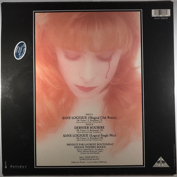Mylene Farmer* : Sans Logique (12", Maxi)