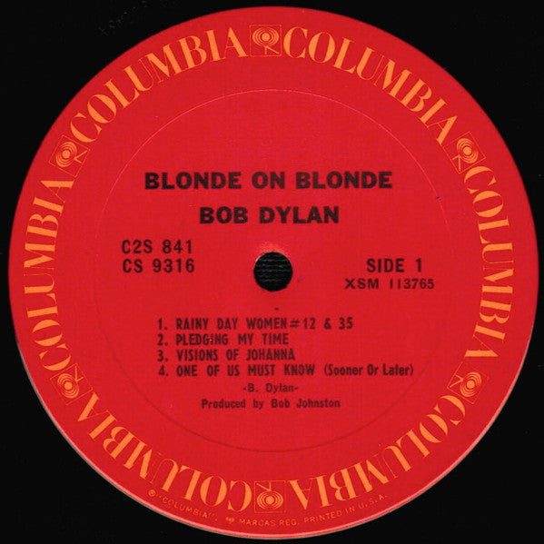 Bob Dylan : Blonde On Blonde (2xLP, Album, RE, Pit)