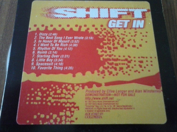 Shift (6) : Get In(CD, Promo)