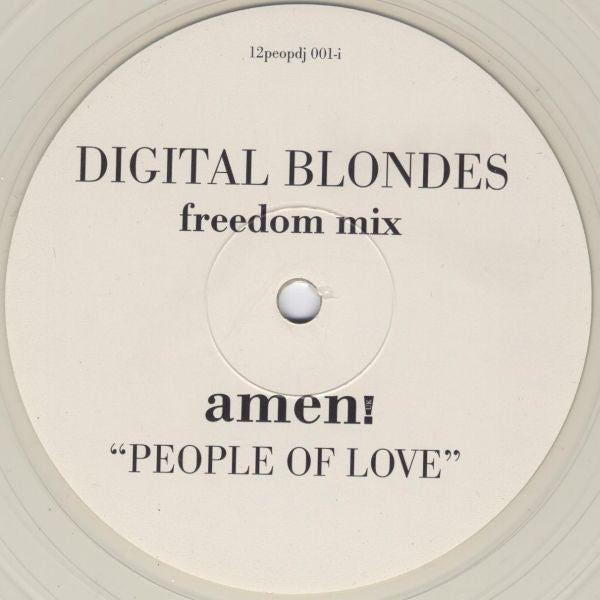 Amen! UK : People Of Love (12", Promo, Tra)