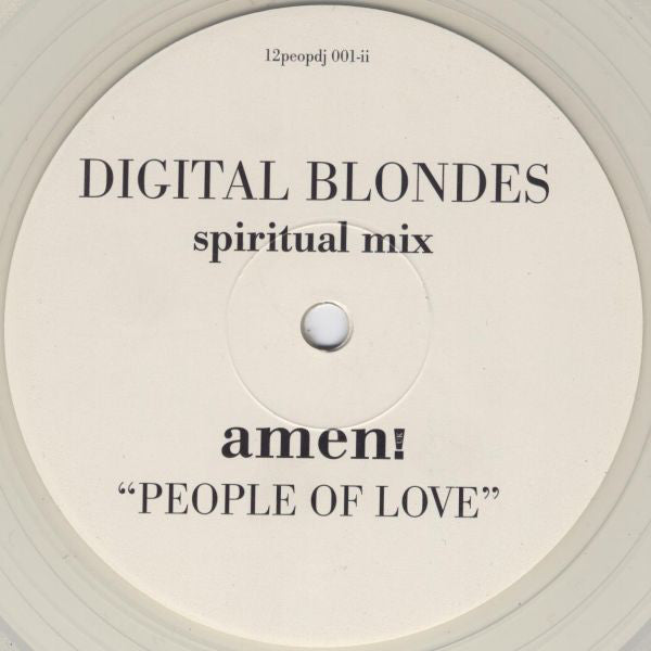 Amen! UK : People Of Love (12", Promo, Tra)