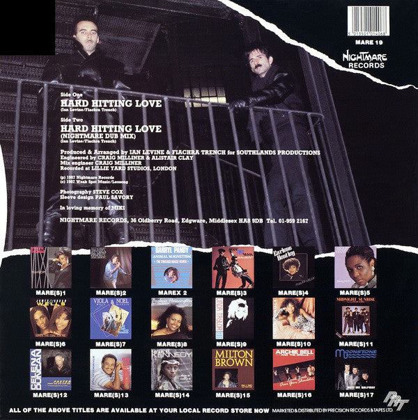 Man Two Man* : Hard-Hitting Love (12")