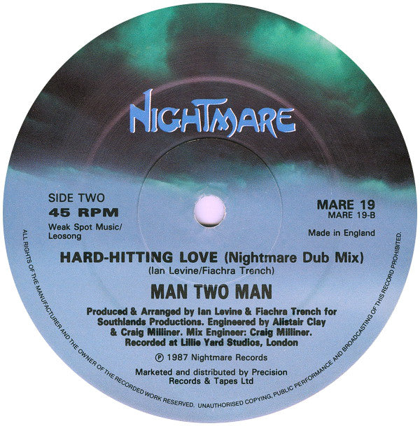 Man Two Man* : Hard-Hitting Love (12")
