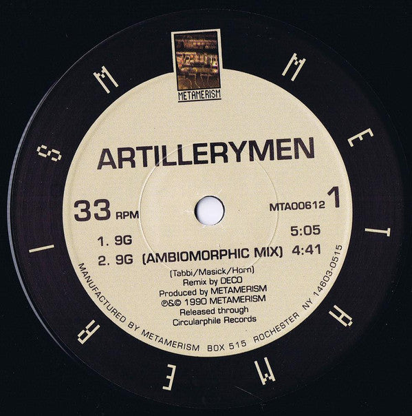 Artillerymen : 9G (12")