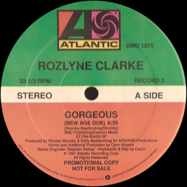 Rozlyne Clarke : Gorgeous (2x12", Promo)