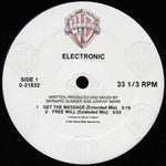 Electronic : Get The Message (12", Maxi)