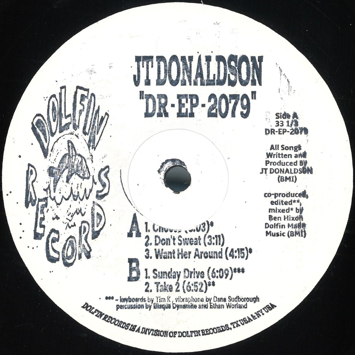 JT Donaldson - DR-EP-2079 (Vinyl)