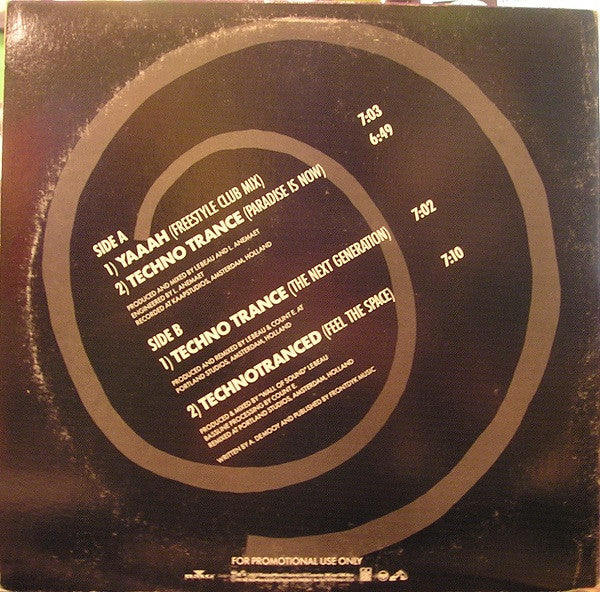 D-Shake : Yaaah (12", Promo)