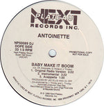 Antoinette : Baby Make It Boom (12", Promo)
