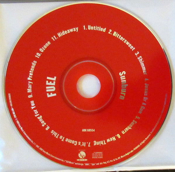 Fuel (3) : Sunburn (CD, Promo)