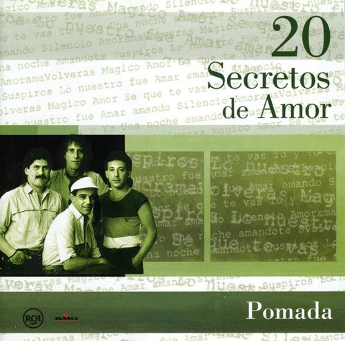 the album cover for Pomada - 20 Secretos de Amor