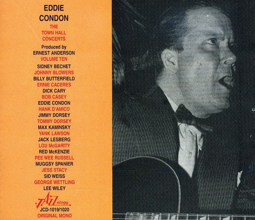 the album cover for Eddie Condon - Town Hall Concerts, Vol. 10