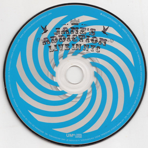 Jane's Addiction : Live In NYC (CD, Album + DVD)