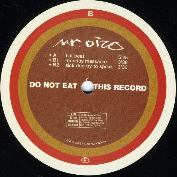 Mr. Oizo : Flat Beat (12")