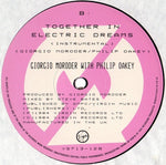 Giorgio Moroder With Philip Oakey : Together In Electric Dreams (Extended) (12", Single)