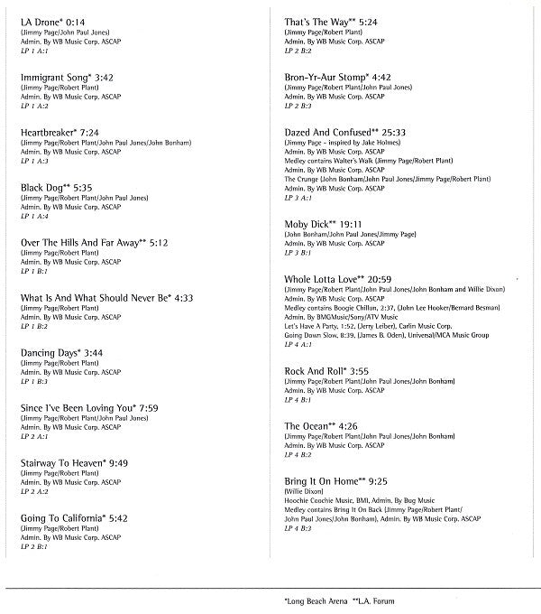 Led Zeppelin : How The West Was Won (4xLP, Album, RE, RM, 180 + Box)
