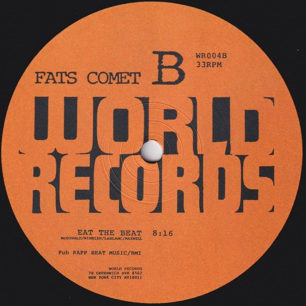 Fats Comet : Dee Jay's Dream (12")