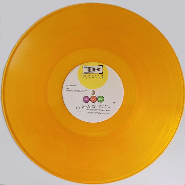 His Boy Elroy (2) : Fade To Black (12", Promo, Yel)