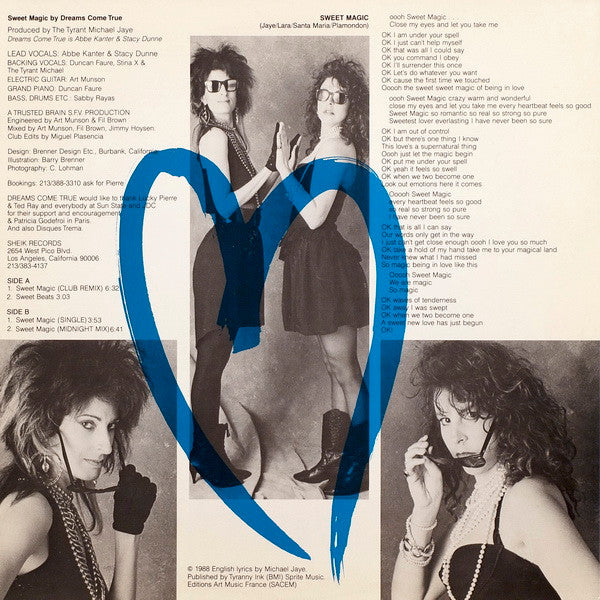 Dreams Come True (2) : Sweet Magic (12")