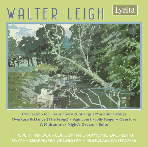 the album cover for Leigh / Lpo / Npco / Braithwaite / Pinnock - Orchestral Music