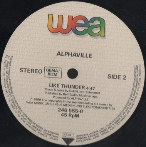 Alphaville : Mysteries Of Love (Remix) (12", Maxi)