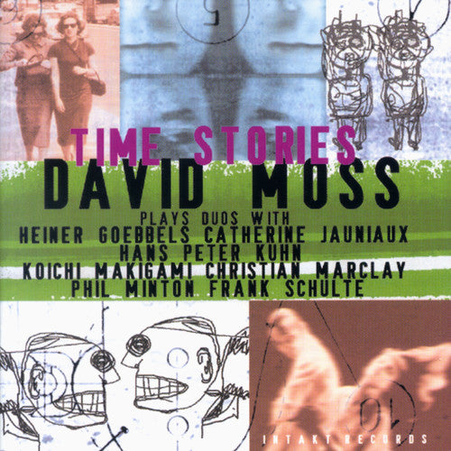 the album cover for David Moss - Time Stories