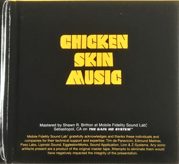 Ry Cooder : Chicken Skin Music (SACD, Hybrid, Album, Ltd, Num, RE, RM)
