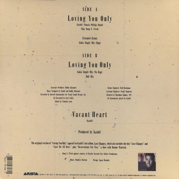 Kashif : Loving You Only (12")