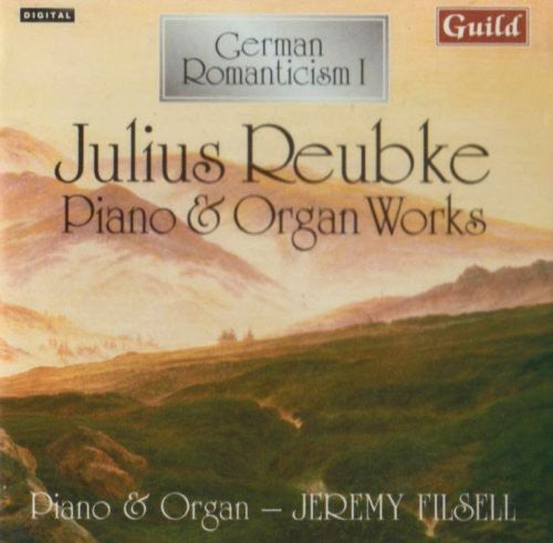 the album cover for Jeremy Filsell - German Romanticism I