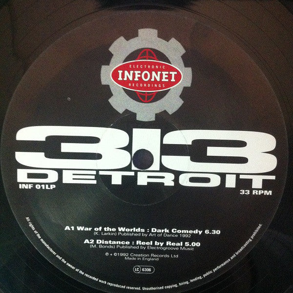Various : 313 Detroit (2xLP, Comp)
