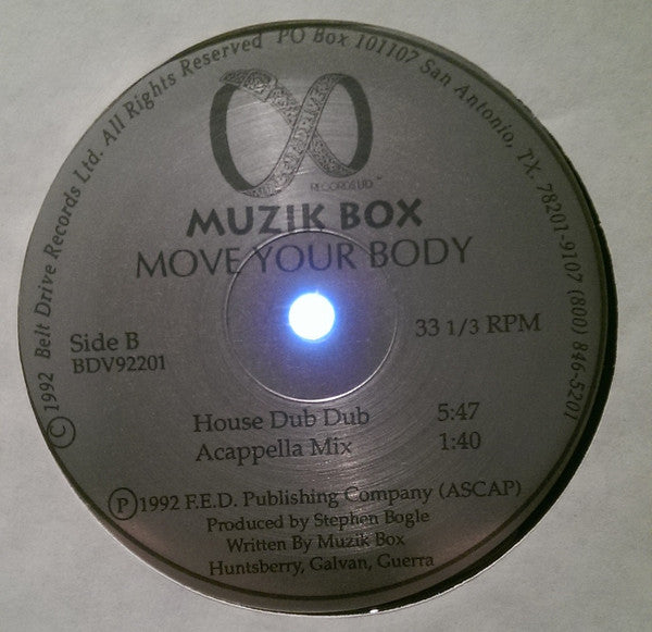 Muzik Box : Move Your Body (12")