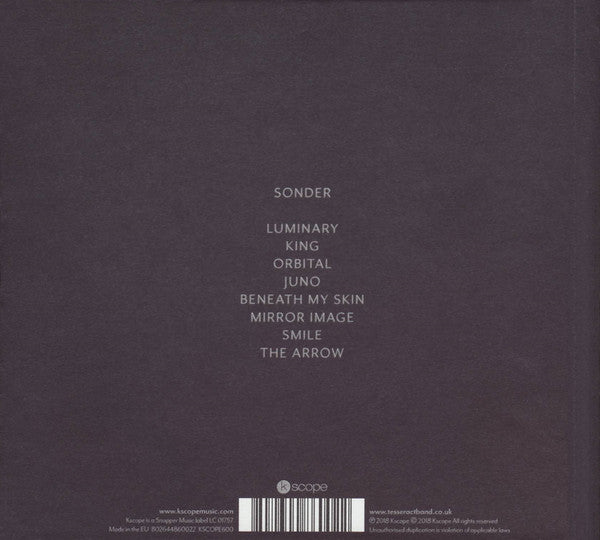 Tesseract : Sonder (CD, Album + CD, Album, 3D+ Dlx, Ltd, Med)