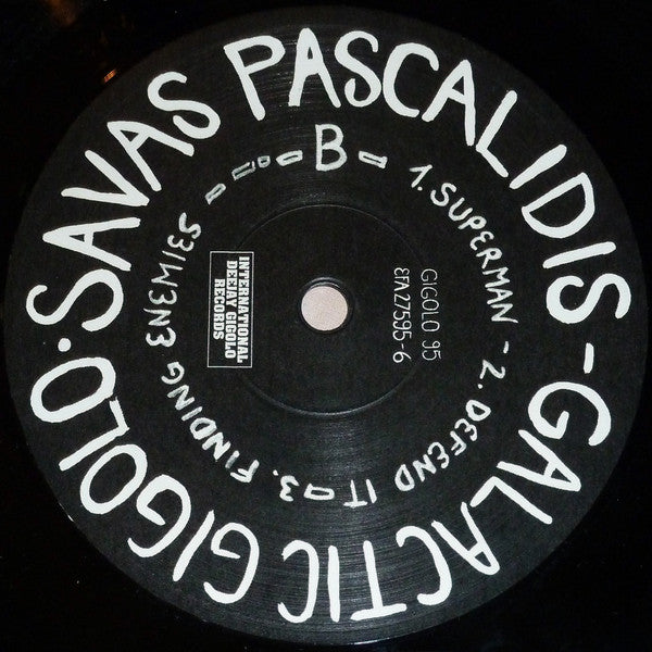 Savas Pascalidis : Galactic Gigolo (2xLP, Album)