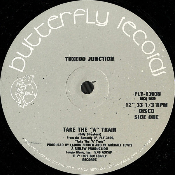 Tuxedo Junction : Take The "A" Train (12", Single)
