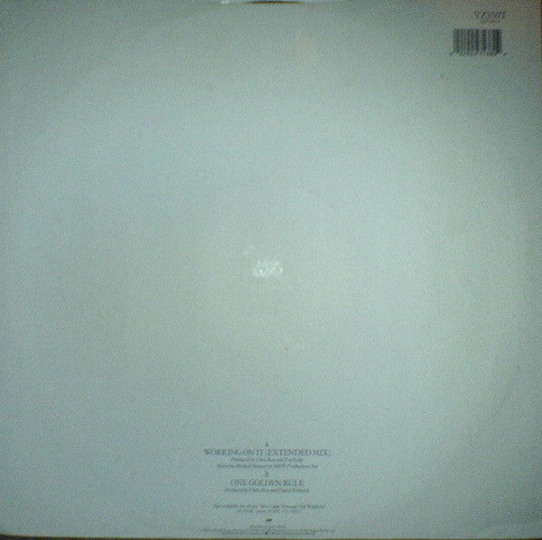 Chris Rea : Working On It (12", Single)