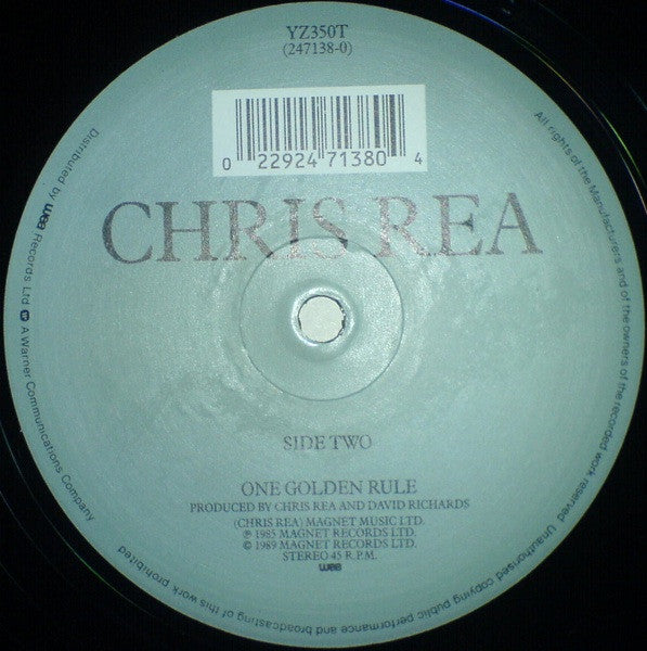 Chris Rea : Working On It (12", Single)
