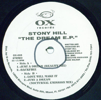 Stony Hill : The Dream E.P. (12")