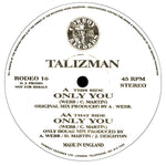 Talizman : Only You (12", Promo)