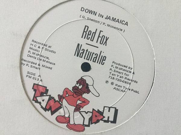 Red Fox (2) And Naturalee : Down In Jamaica(12")