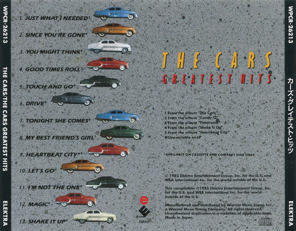 The Cars : Greatest Hits (CD, Comp, RE, SHM)